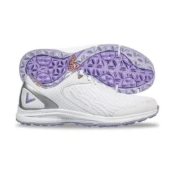 Callaway Women's Coronado V2 Spikeless Golf Shoe - White/Purple 5 Callaway Women's Coronado V2 Spikeless Golf Shoe - White/Purple -Best Golf Purple 5