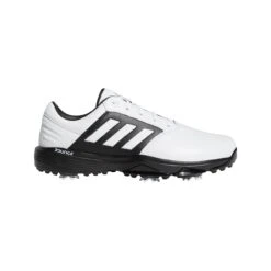 ADIDAS Men's 360 Bounce 2 Spiked Golf Shoe - White/Black/Silver