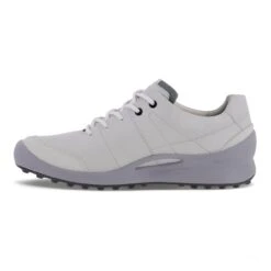 ECCO Women's Biom Hybrid 1 Spikeless Golf Shoe - White/Silver 7 ECCO Women's Biom Hybrid 1 Spikeless Golf Shoe - White/Silver -Best Golf Silver 14
