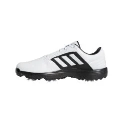 ADIDAS Men's 360 Bounce 2 Spiked Golf Shoe - White/Black/Silver 9 ADIDAS Men's 360 Bounce 2 Spiked Golf Shoe - White/Black/Silver -Best Golf Silver 4