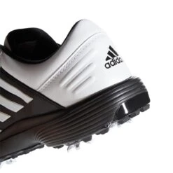 ADIDAS Men's 360 Bounce 2 Spiked Golf Shoe - White/Black/Silver 10 ADIDAS Men's 360 Bounce 2 Spiked Golf Shoe - White/Black/Silver -Best Golf Silver 5