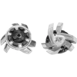 Silver Tornado Spikes 18 Pack - Tour Lock 9 Silver Tornado Spikes 18 Pack - Tour Lock -Best Golf Silver Tornado Spikes 18 Pack Tour Lock 1 4