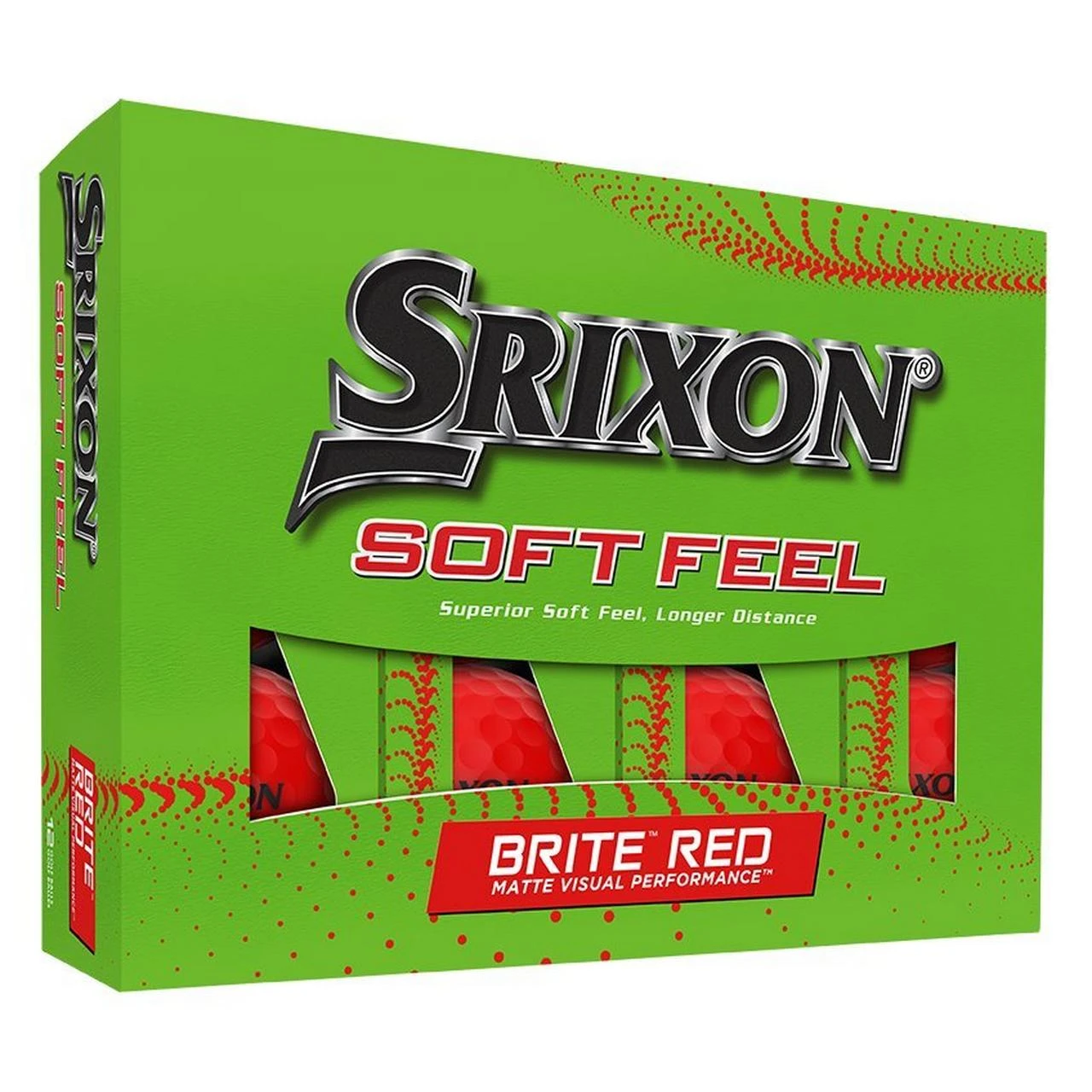 Srixon Soft Feel Brite Golf Balls 1 Srixon Soft Feel Brite Golf Balls