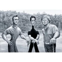 The Big 3 - 28 X 22 IN Unframed Artwork