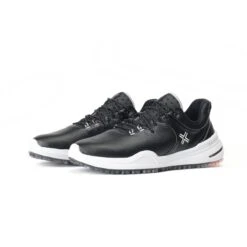 Men's X 002 LE Spikeless Golf Shoe - Black/White -Best Golf White 20