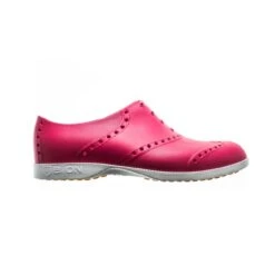 Men's Oxford Bright Spikeless Shoe - Hot Pink/White