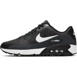 Nike Air Max 90 G Spikeless Golf Shoe - Black/Grey/White -Best Golf White 65