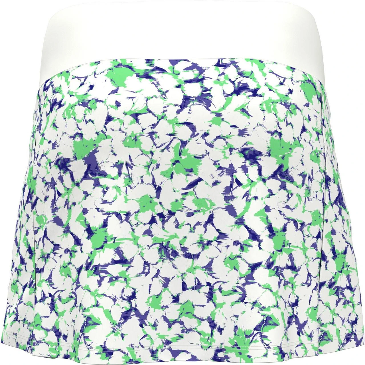 Women's Abstract Floral Skort 2 Women's Abstract Floral Skort - Image 2