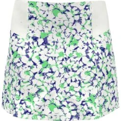 Women's Abstract Floral Skort