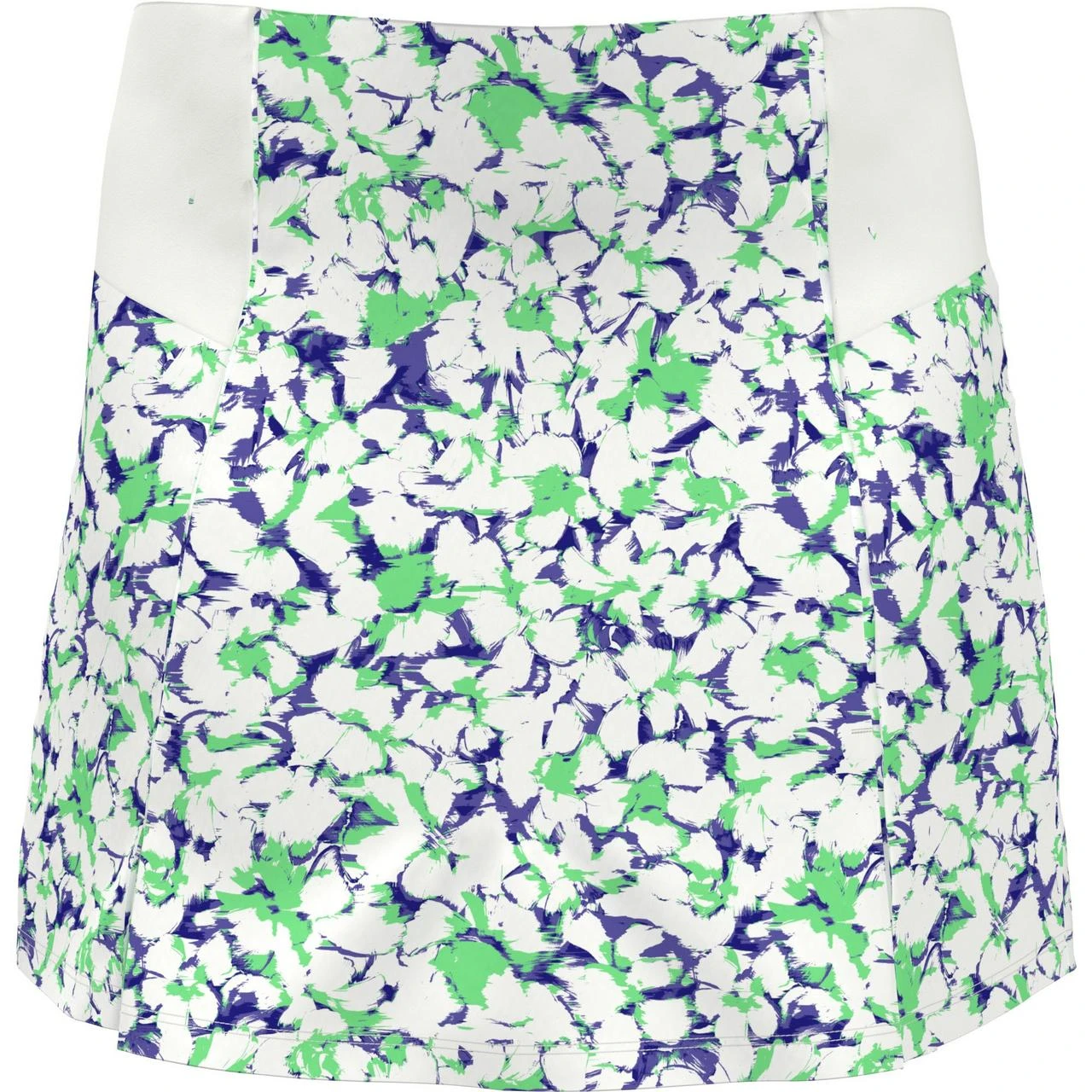 Women's Abstract Floral Skort 1 Women's Abstract Floral Skort