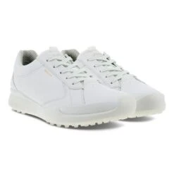 ECCO Women's BIOM Hybrid Spikeless Golf Shoe - White -Best Golf Womens BIOM Hybrid Spikeless Golf Shoe White 7