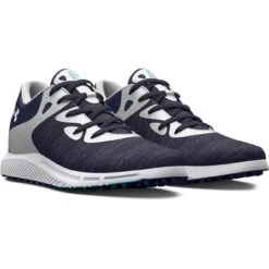 Under Armour Women's Charged Breathe 2 Knit SL Spikeless Golf Shoe - Navy 6 Under Armour Women's Charged Breathe 2 Knit SL Spikeless Golf Shoe - Navy -Best Golf Womens Charged Breathe 2 Knit SL Spikeless Golf Shoe Navy 2