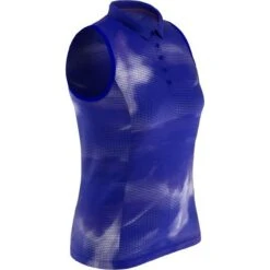 Callaway Women's Digital Dye Printed Sleeveless Polo -Best Golf Womens Digital Dye Printed Sleeveless Polo 2