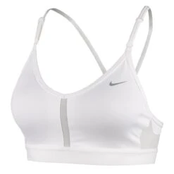 Nike Women's Dri-Fit Indy Light-Support Padded V-Neck Sports Bra -Best Golf Womens Dri Fit Indy Light Support Padded V Neck Sports Bra 2