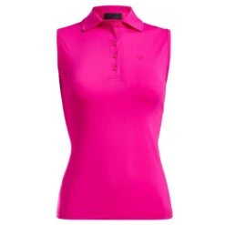 G/FORE Women's Featherweight Sleeveless Polo