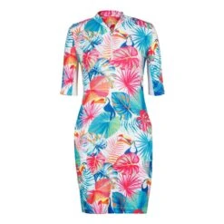 Women's Fun In The Sun Larisa Printed Half Sleeve Dress