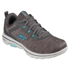 Skechers Women's Go Golf Walk 5 Spikeless Golf Shoe - Grey -Best Golf Womens Go Golf Walk 5 Spikeless Golf Shoe Grey 3