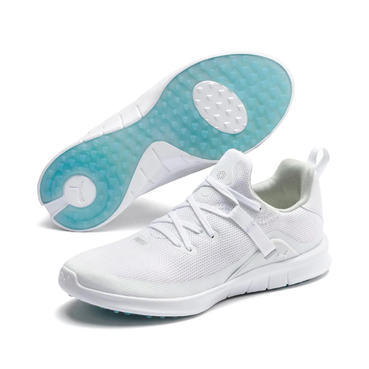 Puma Women's Laguna Sport Spikeless Golf Shoe - White 4 Puma Women's Laguna Sport Spikeless Golf Shoe - White - Image 4