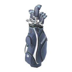 Best Golf 17 Wilson Women's Magnolia 12 - Piece Package Set With Cart Bag