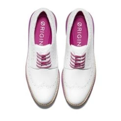 Cole Haan Women's Original Grand Wing OX Spikeless Golf Shoe - White 11 Cole Haan Women's Original Grand Wing OX Spikeless Golf Shoe - White -Best Golf Womens Original Grand Wing OX Spikeless Golf Shoe White 2