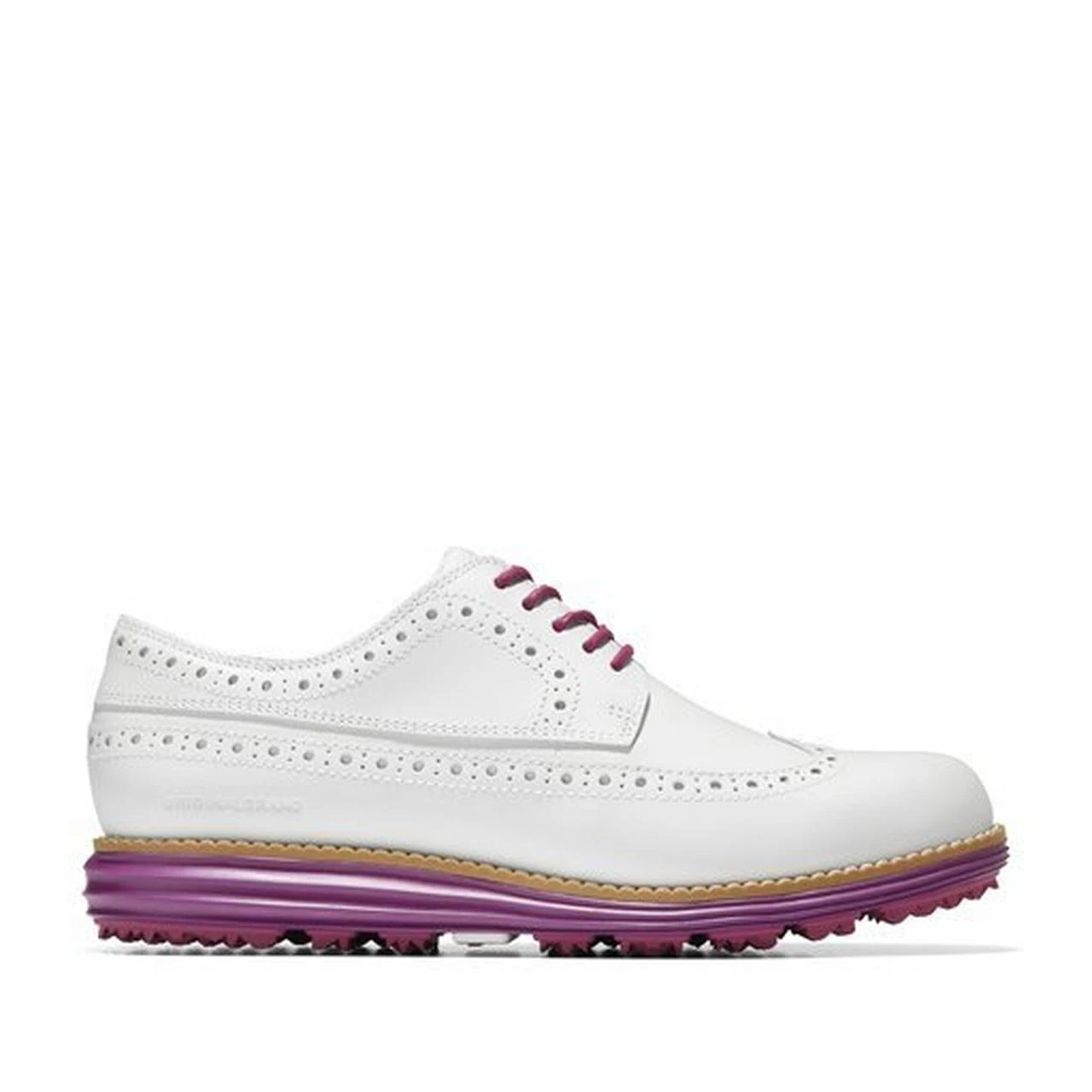 Cole Haan Women's Original Grand Wing OX Spikeless Golf Shoe - White 1 Cole Haan Women's Original Grand Wing OX Spikeless Golf Shoe - White