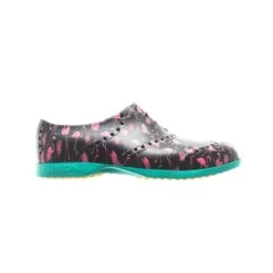 Women's Oxford Pattern Spikeless Shoe - Flamingo