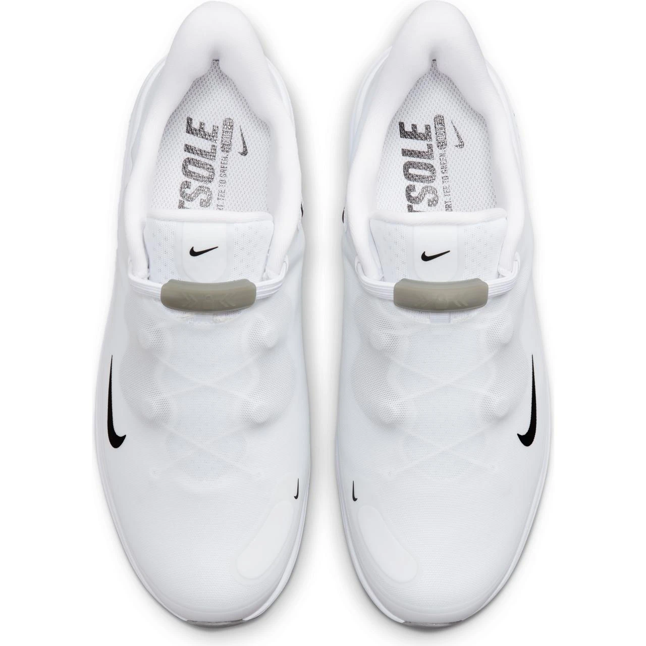 Nike Women's React Ace Tour Spikeless Golf Shoe - White 3 Nike Women's React Ace Tour Spikeless Golf Shoe - White - Image 3