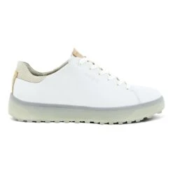 ECCO Women's Tray Spikeless Golf Shoe - White