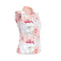 Women's Tricia Sleeveless Polo -Best Golf Womens Tricia Sleeveless Polo 2