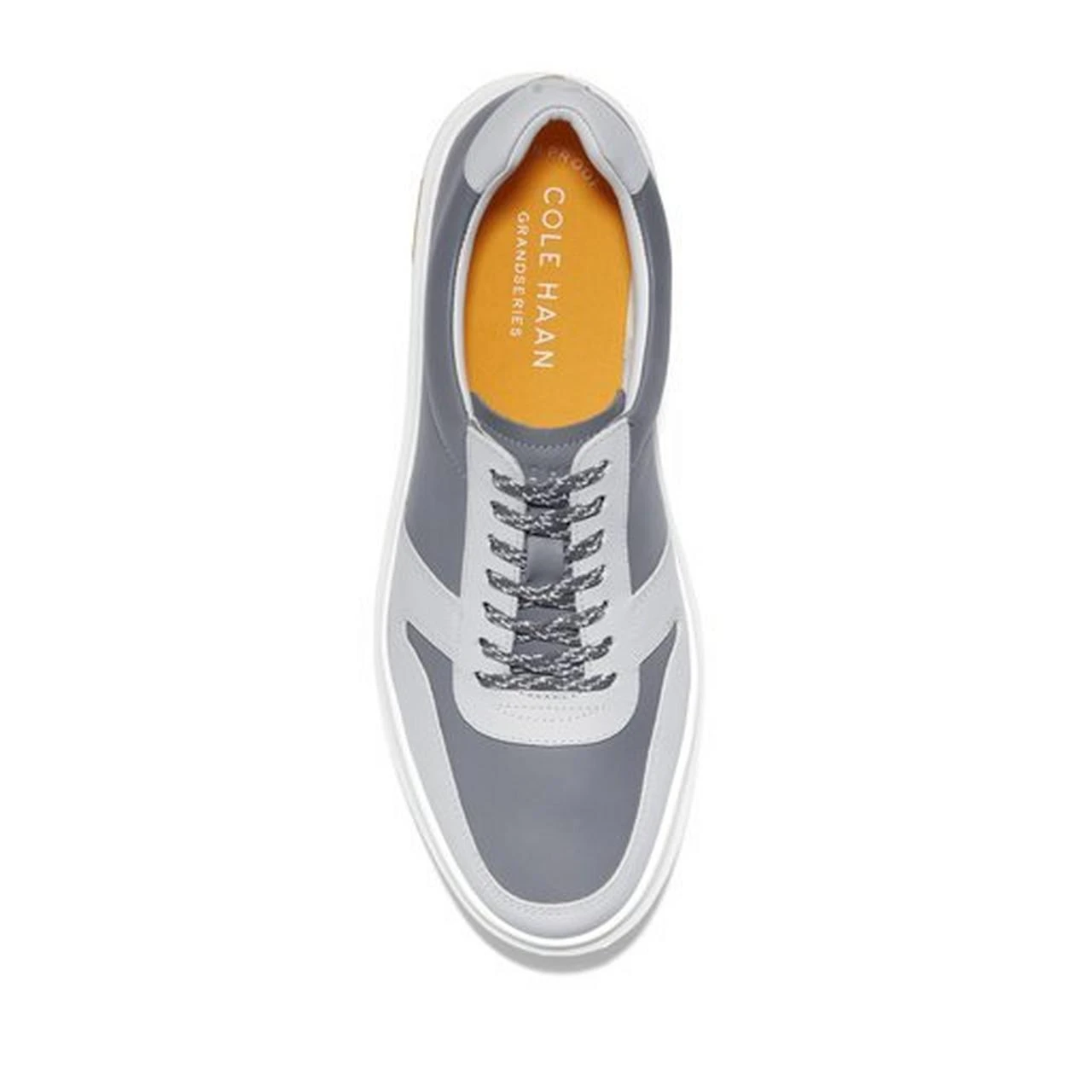 Cole Haan Men's Grandpro Am Spikeless Golf Shoe - Grey/White/Yellow 3 Cole Haan Men's Grandpro Am Spikeless Golf Shoe - Grey/White/Yellow - Image 3